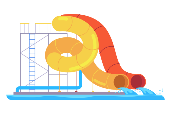 Download Park Pipe Water Ride. Tunnel Attraction - Tunnel Collection
