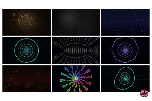 Download Glowing Retro Vector Tunnel Graphic - Tunnel Collection