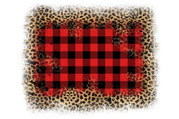 Download Red Buffalo Plaid Leopard Sublimatio - Red Collection