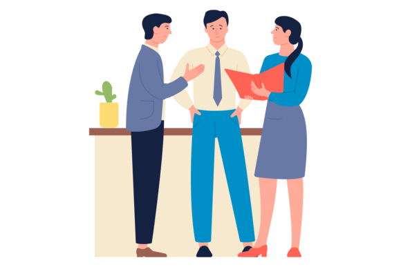 Download Work Discussion. Colleagues Talking Toge - Talk Collection