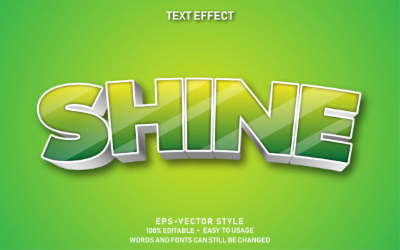 Download Editable Text Effect Shine Premium - Text effect Collection