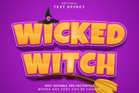 Download Wicked Witch Editable Text Effect - Text effect Collection
