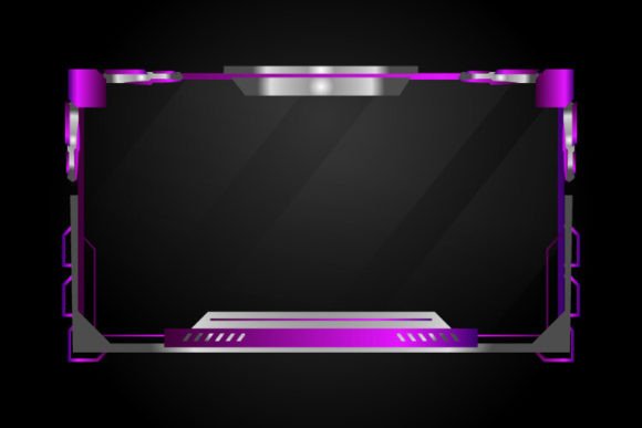 Download Gaming Streaming Panel Overlay Purple - Gaming Collection