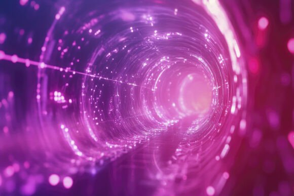 Download Pink Tunnel Background Wallpaper - Tunnel Collection